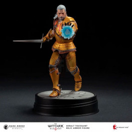 The Witcher 3 PVC socha Geralt Toussaint Relic Armor 20 cm